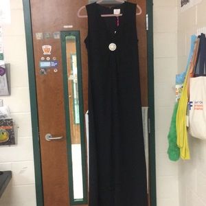 NWT Julie brown Black Tie dress